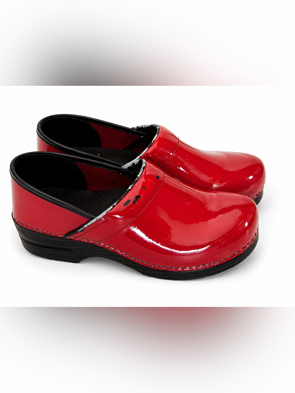 Red Patent Leather Dansko